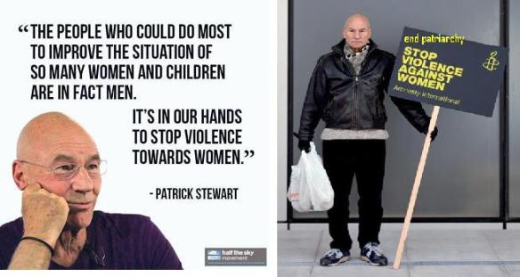 patrick stewart stop violence against women