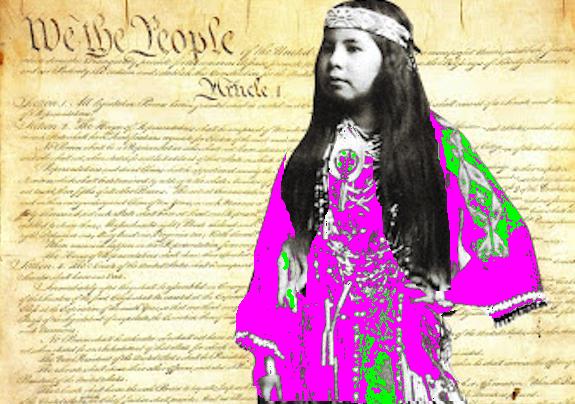 Iroquois-Girl-and-Constitution-
